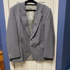 Men Stafford 50L blazer suit coat jacket gray